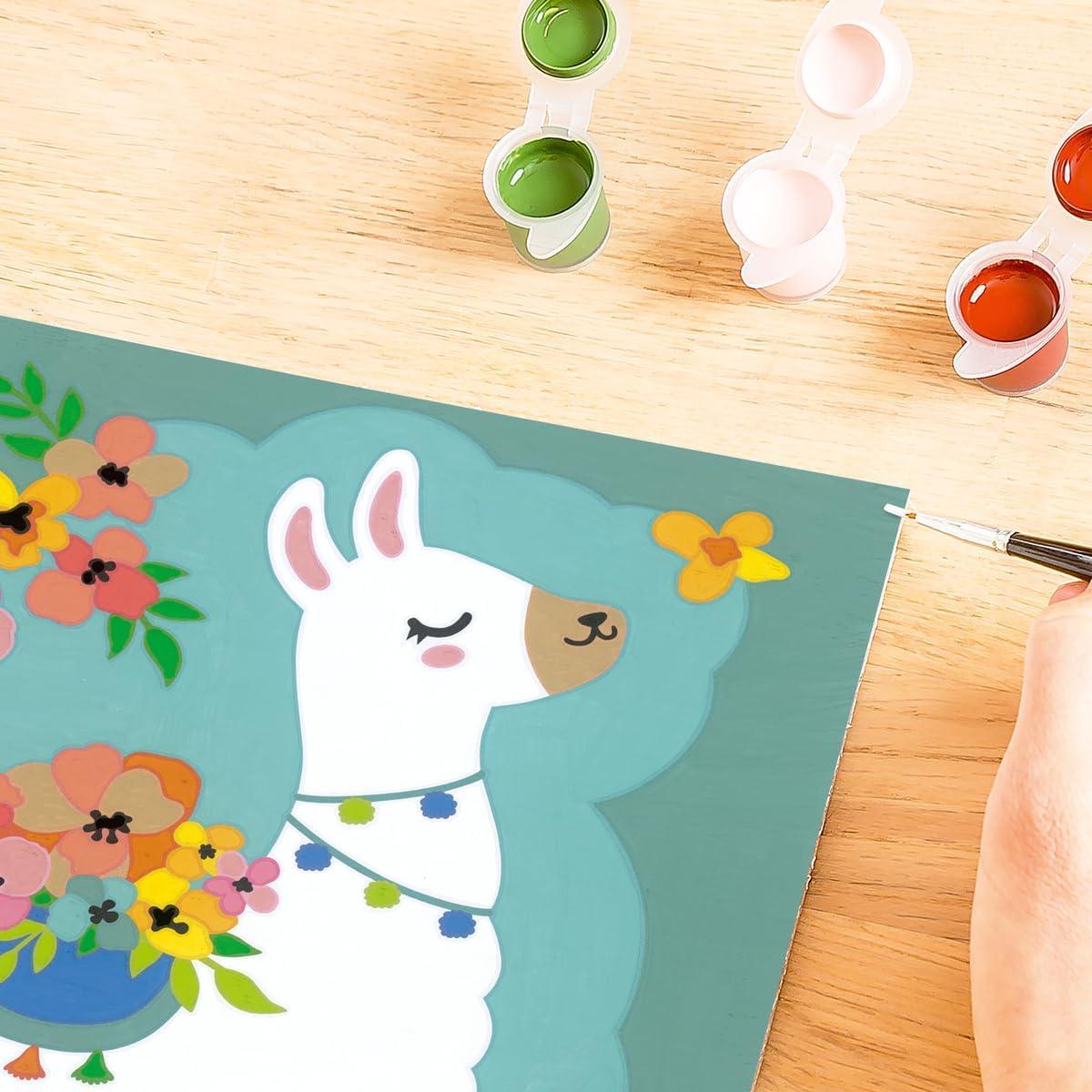 imageRavensburger CreArt No Probllama Paint by Numbers Kit for Kids 20266 Painting Arts and Crafts for Ages 7 and Up