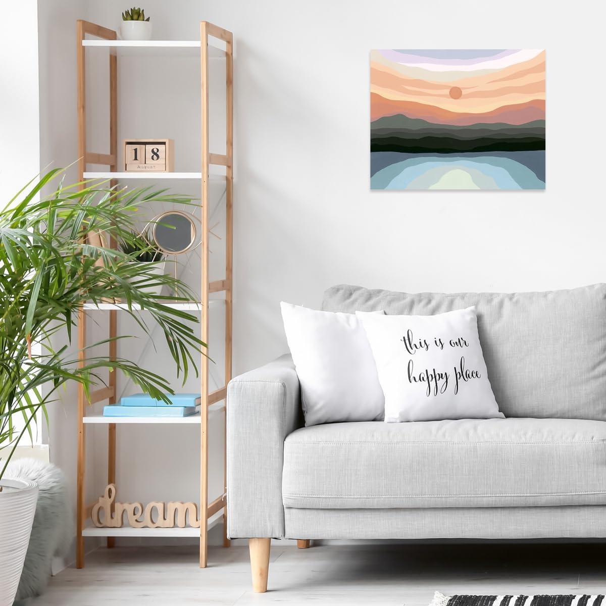 imageRavensburger Minimalistic Landscape Paint by Numbers Kit for Adults 23515 Painting Arts and Crafts for Ages 12 and Up