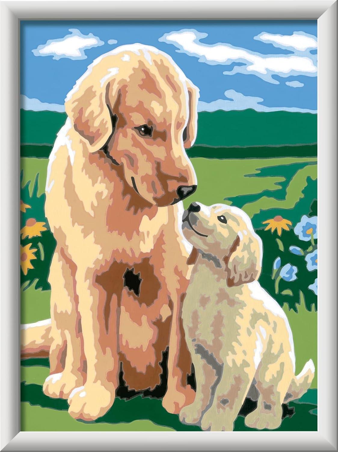 imageRavensburger Motherly Love Paint by Numbers Kit for Kids 20048 Painting Arts and Crafts for Ages 7 and Up