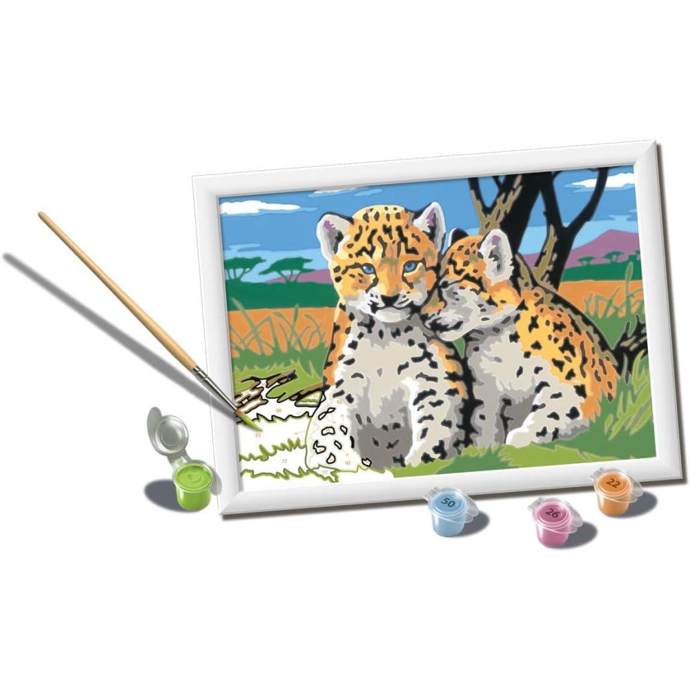 imageRavensburger Safari Friends Paint by Numbers Kit for Kids 20262 Painting Arts and Crafts for Ages 9 and Up