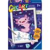 Ravensburger – Axolotl CreArt Paint by Numbers Kit | Fun & Easy DIY Art for Kids Age 7+ | Creative Gift Idea for Birthdays & Holidays