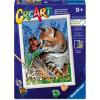 Ravensburger CreArt Best Friends Paint by Numbers Kit for Kids – 12023080 – Painting Arts and Crafts for Ages 9 and Up