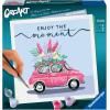 Ravensburger CreArt Enjoy The Moment Paint by Numbers Kit for Adults – Painting Arts and Crafts for Ages 12 and Up
