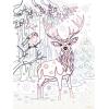 Ravensburger CreArt Festive Friends Paint by Numbers Kit for Kids – 12023086 – Painting Arts and Crafts for Ages 9 and Up