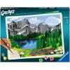 Ravensburger CreArt Mountain View Paint by Numbers Kit for Adults – 20155 – Painting Arts and Crafts for Ages 14 and Up(Numbers)