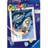Ravensburger CreArt Space Explorer Paint by Numbers Kit for Kids – 23560 – Painting Arts and Crafts for Ages 7 and Up