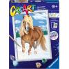 Ravensburger CreArt The Royal Horse Paint by Numbers Kit – Ideal for Kids & Beginners | Complete Set | DIY Home Art Project | Great Gift for Ages 9 and Up(Royal Horse)