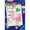 Ravensburger CreArt Think Pink Paint by Numbers Kit for Kids & Adults – All-Inclusive DIY Painting Kit with Premium Canvas | Detailed Flamingo Artwork | Ideal for Beginners & Art Enthusiasts