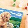 Ravensburger Motherly Love Paint by Numbers Kit for Kids – 20048 – Painting Arts and Crafts for Ages 7 and Up
