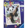 Ravensburger Playful Panda Paint by Numbers Kit for Kids – 20261 – Painting Arts and Crafts for Ages 9 and Up