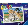 Ravensburger Safari Friends Paint by Numbers Kit for Kids – 20262 – Painting Arts and Crafts for Ages 9 and Up