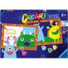 Ravensburger Silly Monsters Paint by Numbers Kit for Kids – 23557 – Painting Arts and Crafts for Ages 5 and Up