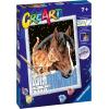 Ravensburger Stable Friends Paint by Numbers Kit for Kids – 20217 – Painting Arts and Crafts for Ages 7 and Up