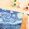 Ravensburger Van Gogh: The Starry Night Paint by Numbers Kit for Adults – 23518 – Painting Arts and Crafts for Ages 14 and Up(Multicolored)