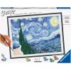 Ravensburger Van Gogh: The Starry Night Paint by Numbers Kit for Adults – 23518 – Painting Arts and Crafts for Ages 14 and Up(Multicolored)