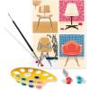 Ravensburger CreArt Eames Take a Seat Paint by Numbers Kit for Adults – Painting Arts and Crafts for Ages 12 and Up