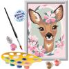 Ravensburger CreArt Koala Cuties – Paint by Numbers Kit for Kids | Easy Art Craft | Home Décor Option | Suitable for Ages 9 and Above(Deer)