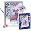 Ravensburger CreArt Koala Cuties – Paint by Numbers Kit for Kids | Easy Art Craft | Home Décor Option | Suitable for Ages 9 and Above(Robin & Deer)