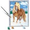 Ravensburger CreArt The Royal Horse Paint by Numbers Kit – Ideal for Kids & Beginners | Complete Set | DIY Home Art Project | Great Gift for Ages 9 and Up(Royal Horse)