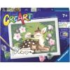 Ravensburger Floral Fawn Paint by Numbers Kit for Kids – 20178 – Painting Arts and Crafts for Ages 7 and Up