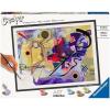 Ravensburger Kandinsky: Yellow-Red-Blue Paint by Numbers Kit for Adults – 23650 – Painting Arts and Crafts for Ages 14 and Up
