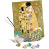 Ravensburger Relax CreArt Klimt: The Kiss Canvas Paint by Numbers Kit | Perfect DIY Art Gift for Adults, Stress Relief, and Creative Hobby