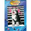Ravensburger Singing Kitten Paint by Numbers Kit for Children – Painting Arts and Crafts for Kids Age 12 Years Up