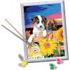 Ravensburger Sunset Paw-Fection Paint by Numbers Kit for Kids – 23569 – Painting Arts and Crafts for Ages 9 and Up