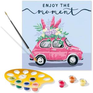 Ravensburger CreArt Enjoy The Moment Paint by Numbers Kit for Adults – Painting Arts and Crafts for Ages 12 and Up