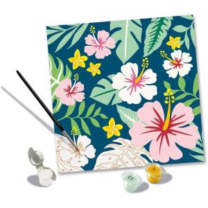 Ravensburger CreArt Exotic Plants Paint by Numbers Kit for Adults – 23518 – Painting Arts and Crafts for Ages 12 and Up