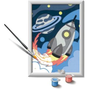 Ravensburger CreArt Space Explorer Paint by Numbers Kit for Kids – 23560 – Painting Arts and Crafts for Ages 7 and Up