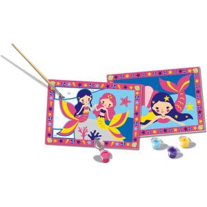 Ravensburger Creart Enchanting Mermaids Paint by Numbers Kit for Children