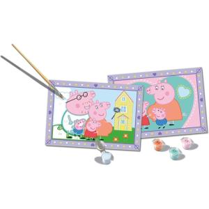 Ravensburger Creart Peppa Pig Paint by Numbers Kit for Children