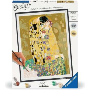 Ravensburger Klimt: The Kiss Paint by Numbers Kit for Adults – 23648 – Painting Arts and Crafts for Ages 14 and Up