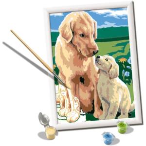 Ravensburger Motherly Love Paint by Numbers Kit for Kids – 20048 – Painting Arts and Crafts for Ages 7 and Up