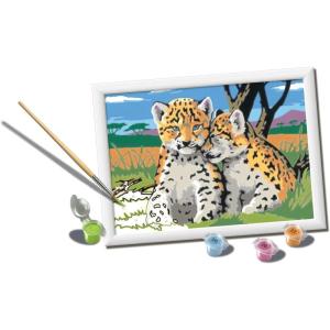 Ravensburger Safari Friends Paint by Numbers Kit for Kids – 20262 – Painting Arts and Crafts for Ages 9 and Up