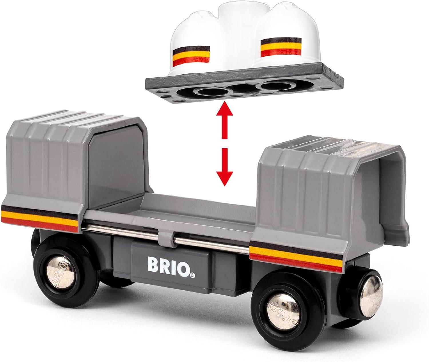 imageBRIO World 36089 Trains of The World Santa Fe Train Wooden Toy Train for Kids Aged 3 Years Up