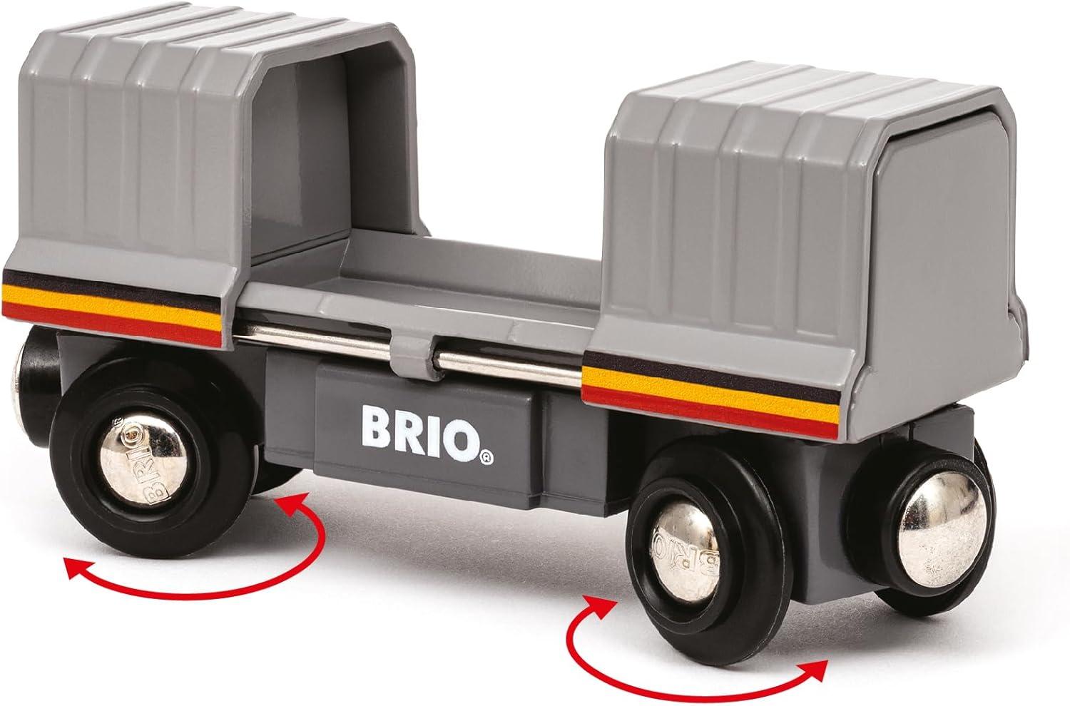 imageBRIO World 36089 Trains of The World Santa Fe Train Wooden Toy Train for Kids Aged 3 Years Up