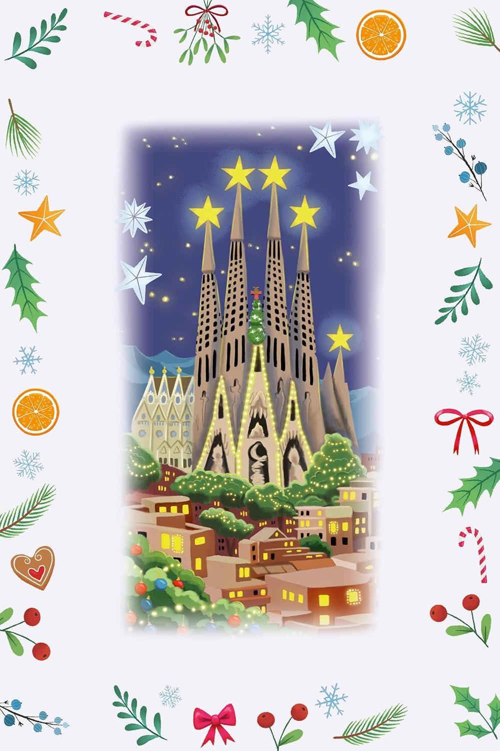imageRavensburger Holiday Puzzle Advent Calendar 24 Mini Jigsaw Puzzles with 1000 Pieces Unique Winter Scenes for Daily Christmas Surprises Premium Quality Ages 12