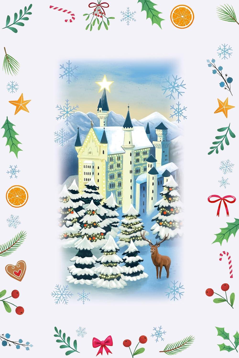 imageRavensburger Holiday Puzzle Advent Calendar 24 Mini Jigsaw Puzzles with 1000 Pieces Unique Winter Scenes for Daily Christmas Surprises Premium Quality Ages 12