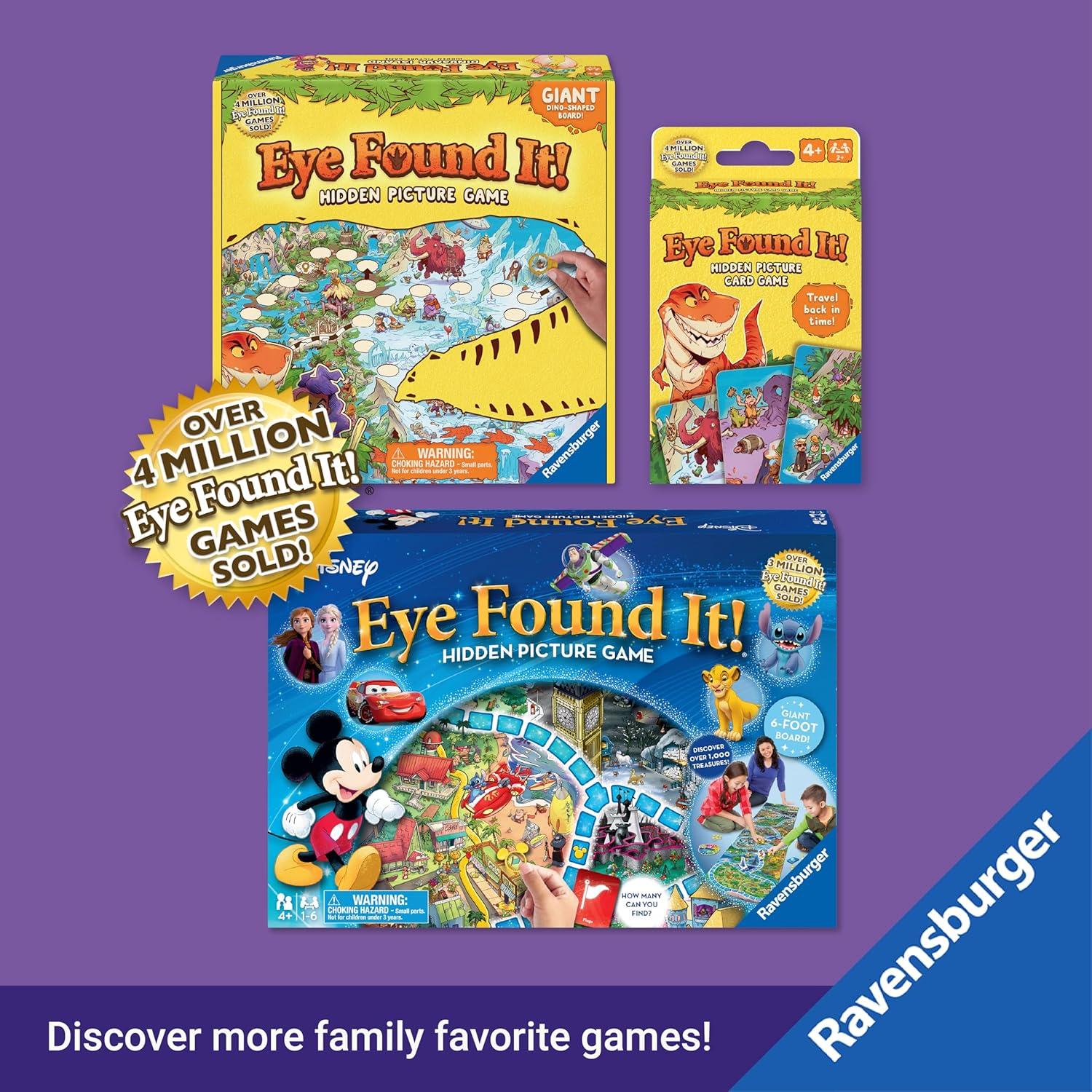 imageRavensburger Eye Found It World of Disney Card Game Fun and Educational Spot It for Toddlers Preschoolers Boy and Girls Ages 38 FamilyFriendly for Endless Fun
