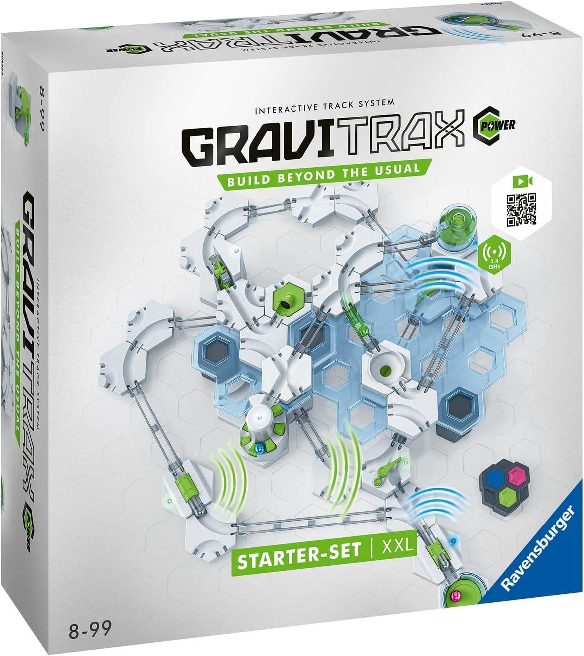 imageRavensburger GraviTrax Power Starter Set XXL Gravity ampamp Magnetic Marble Game Challenging STEM Toy for Kids BrainBuilding Educational Gift Critical Thinking ampamp Problem Solving Age 8Marble Run