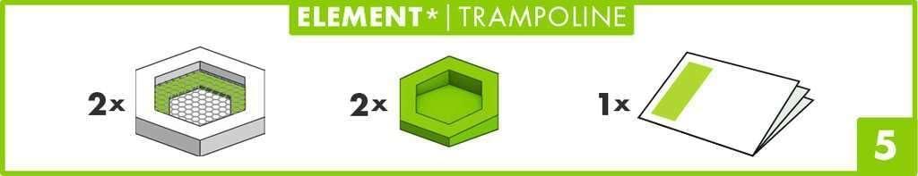 imageRavensburger GraviTrax Trampoline Accessory Marble Run ampamp STEM Toy for Boys ampamp Girls Ages 8 ampamp Up Accessory for 2019 Toy of The Year FinalistNew Packaging