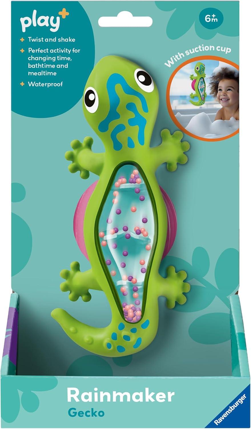 imageRavensburger Play Rainmaker Shake ampamp Twist Gecko Gentle Rain Sound Toy Supports Sensory ampamp Motor Skill Development