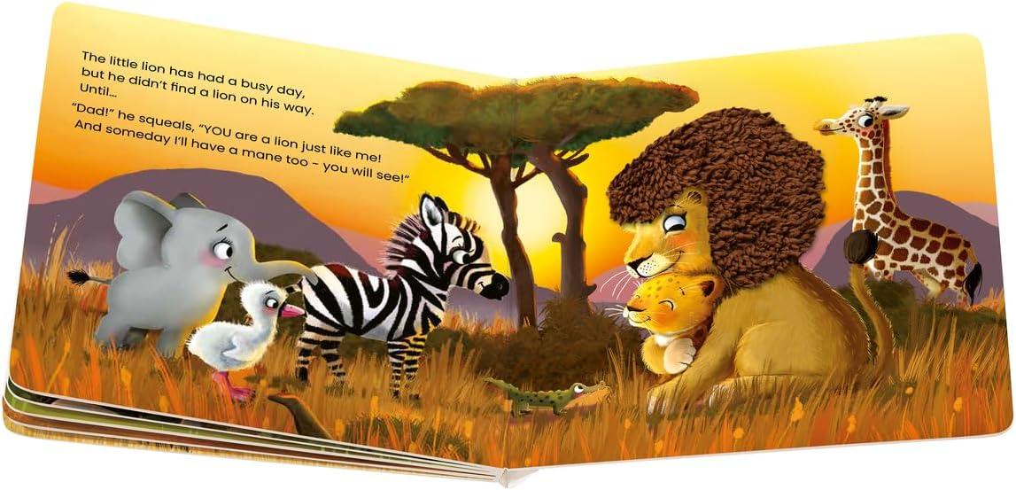 imageRavensburger Play are You a Lion Like Me Touch ampamp Feel Storybook Encourages Animal Recognition ampamp Fine Motor Skills