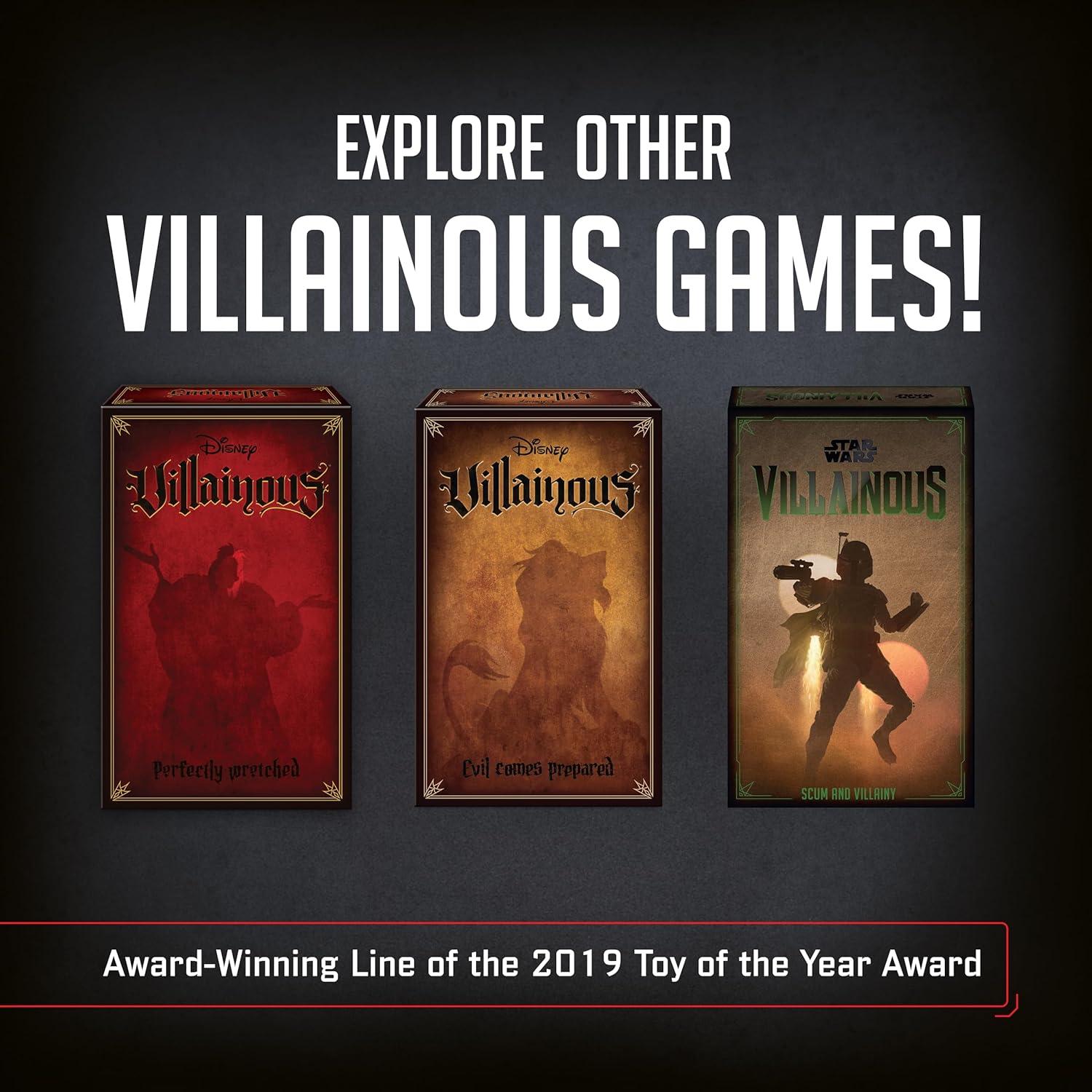 imageRavensburger Star Wars Villainous Power of The Dark Side Strategy Board Game Join Darth Vader Kylo Ren and More in This Immersive Star Wars Universe Adventure 24 Players Ages 10