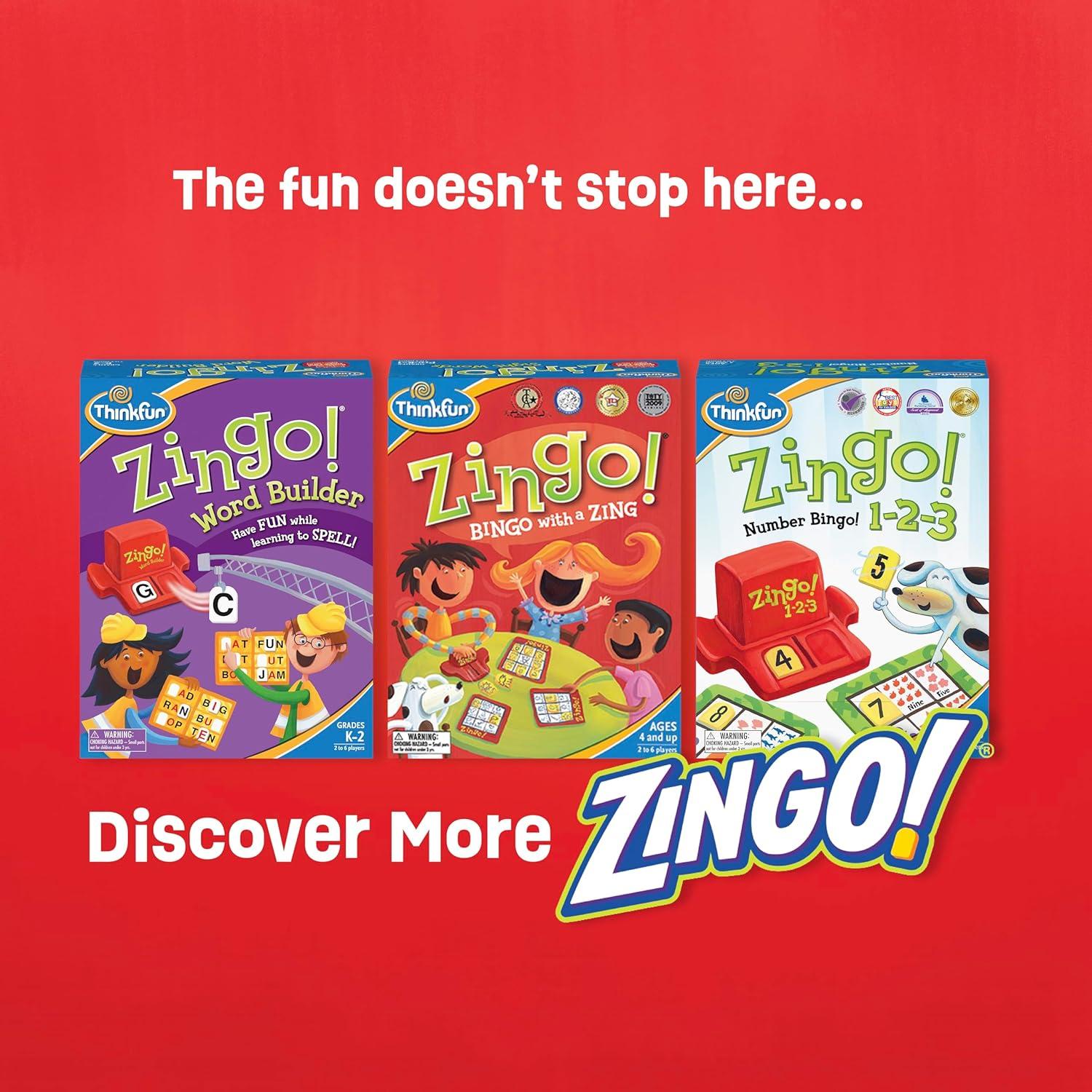 imageThink Fun Zingo Sight WordsThinkFun Zingo Sight Words Game AwardWinning Educational Toy Sight Words Flash Cards Kindergarten Alternative Learn to Read Game for PreK to 2nd Grade STEM Toy for 5 Year Old Multicolor