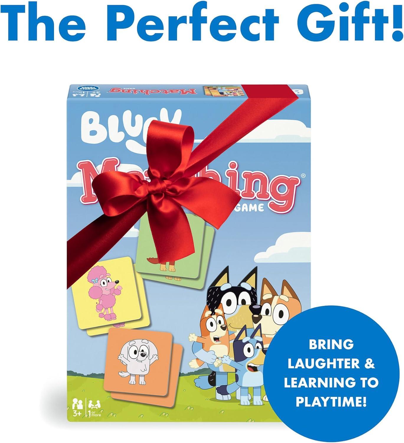 imageWonder Forge Bluey Matching Game Family ampamp Toddler Games Educational Toys Memory ampamp Brain Games for Kids Ages 35 Indoor Recess