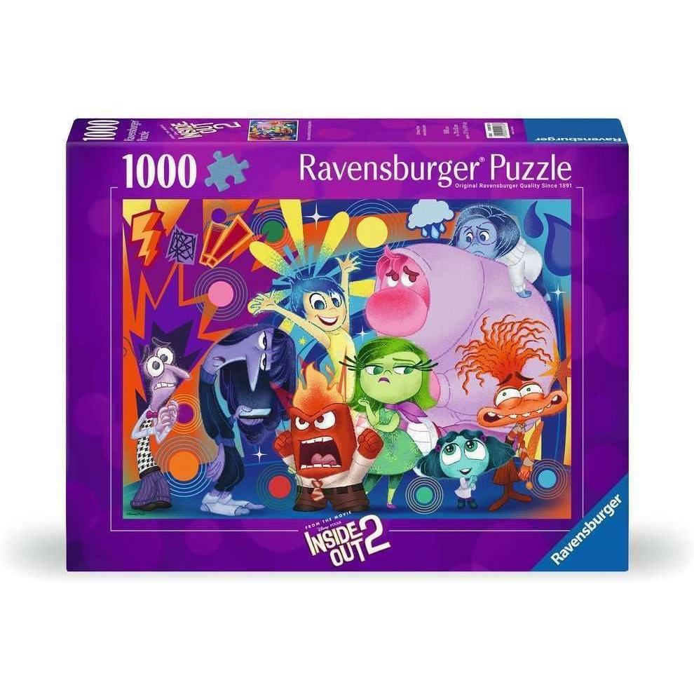 imageRavensburger Disney Inside Out 2 New Emotions at Headquarters 1000 Piece Jigsaw Puzzle Explore Vibrant Imagery Perfect for Disney Fans Amazon Exclusive