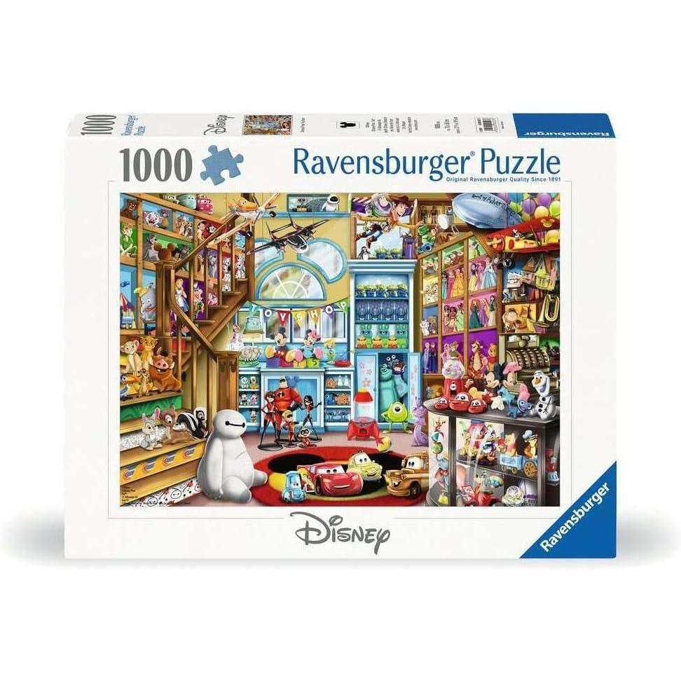 imageRavensburger DisneyPixar Toy Store Jigsaw Puzzle 1000 Piece Puzzle for Adults and Kids Unique Softclick Technology EcoFriendly Material FSC CertifiedNew Packaging